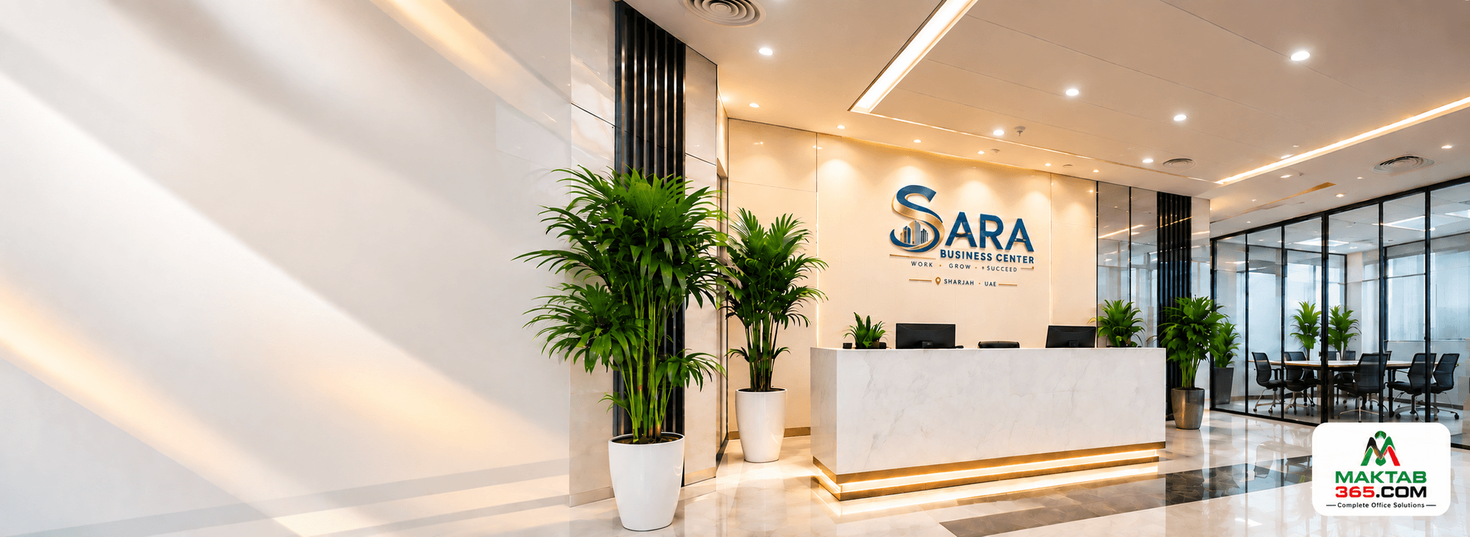 SARA Business Center flexible offices in Sharjah